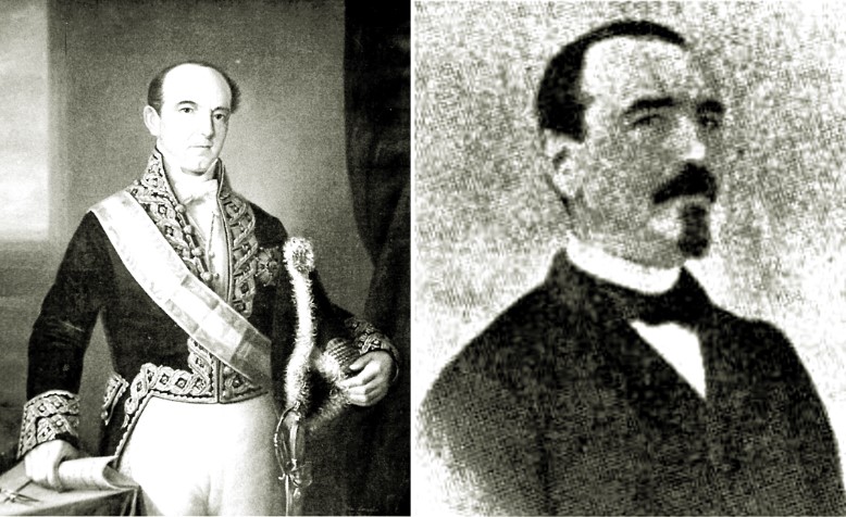 Retratos de Mariano Miguel de Reinoso Abril y Calisto Fernández de la Torre