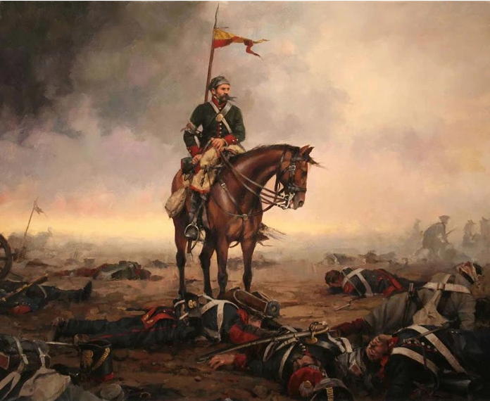 Figura 28.- El final de la batalla. Ferrer Dalmau