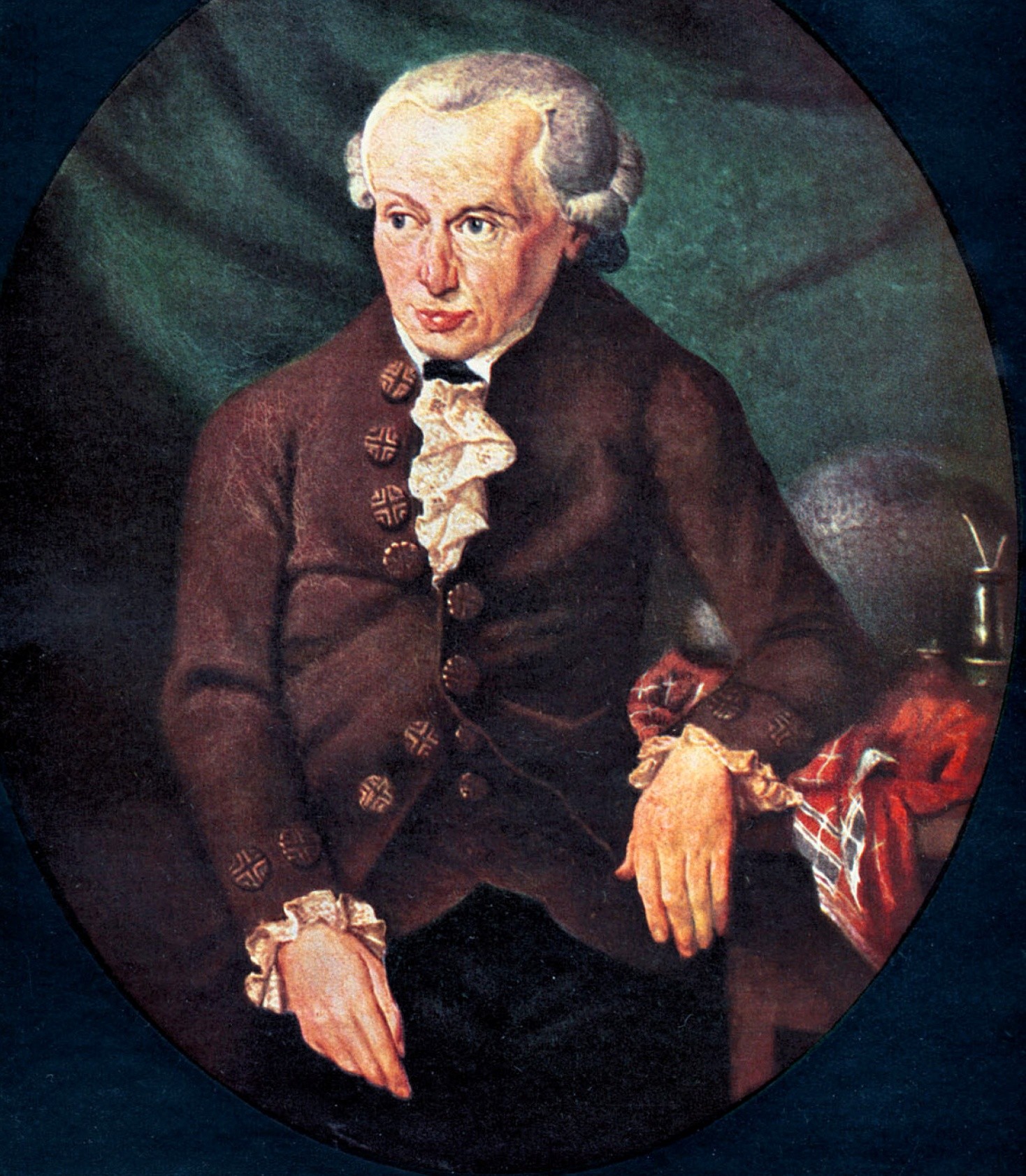 Immanuel Kant pintado por Döbler