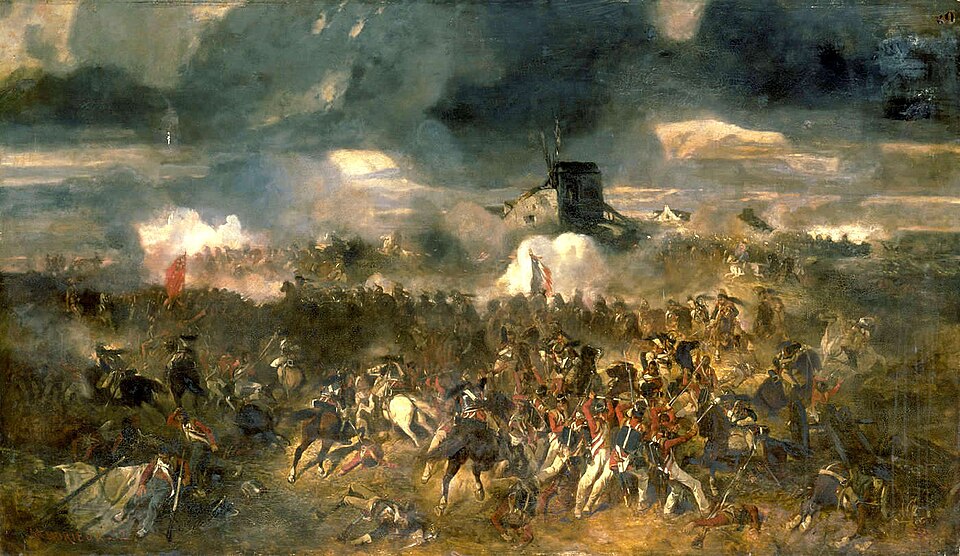 Batalla de Waterloo de Clément Auguste Andrieux